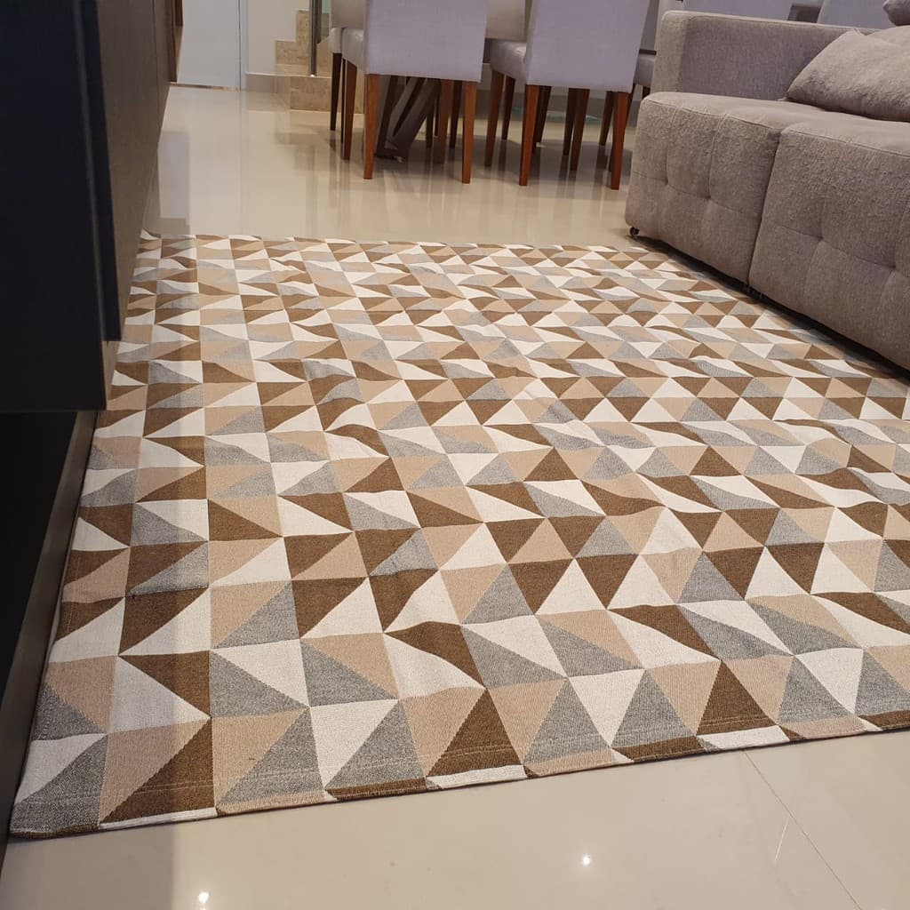 Tapete De Quarto/sala 2.00x1.36Elegante Sem Pelo Promoção