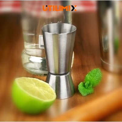Copo Dosador Duplo Medidor de Bebidas Drinks - 30ml / 60ml.