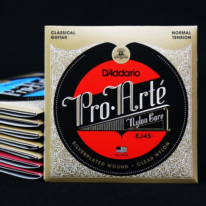 Atacado D'addario Ej45 Ej46 Ej27n Ej49 Nylon Corda De Guitarra Clássica Cordas Elétricas Vintage