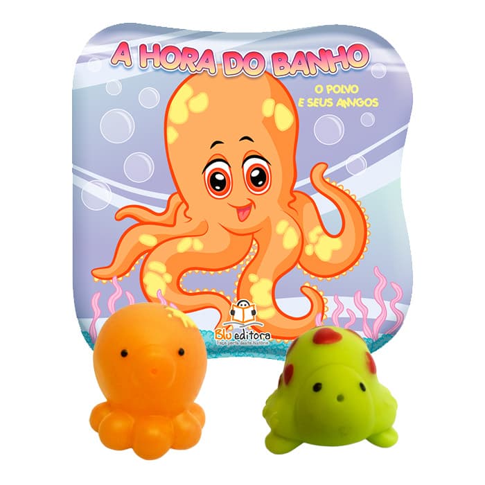 Livro A hora do banho: O polvo e seus amigos