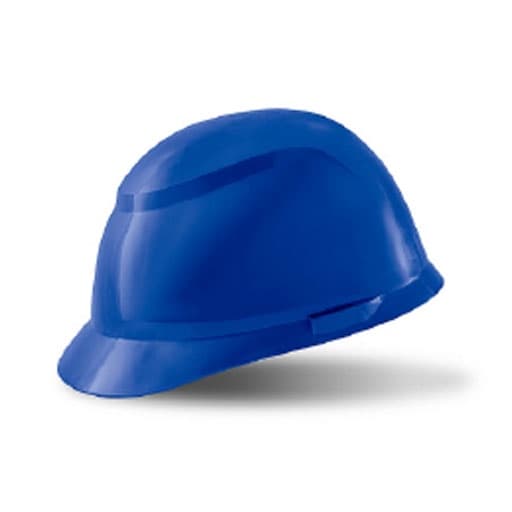 Capacete Segurança EPI Obra Construção Civil azul