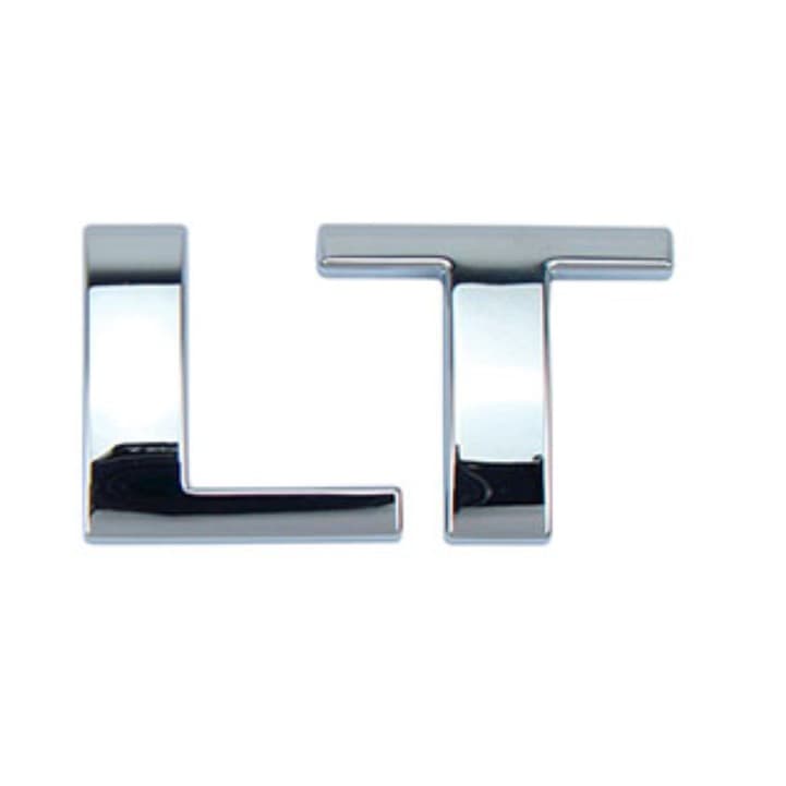 Emblema GM/Chevrolet LT do Agile e Trackker