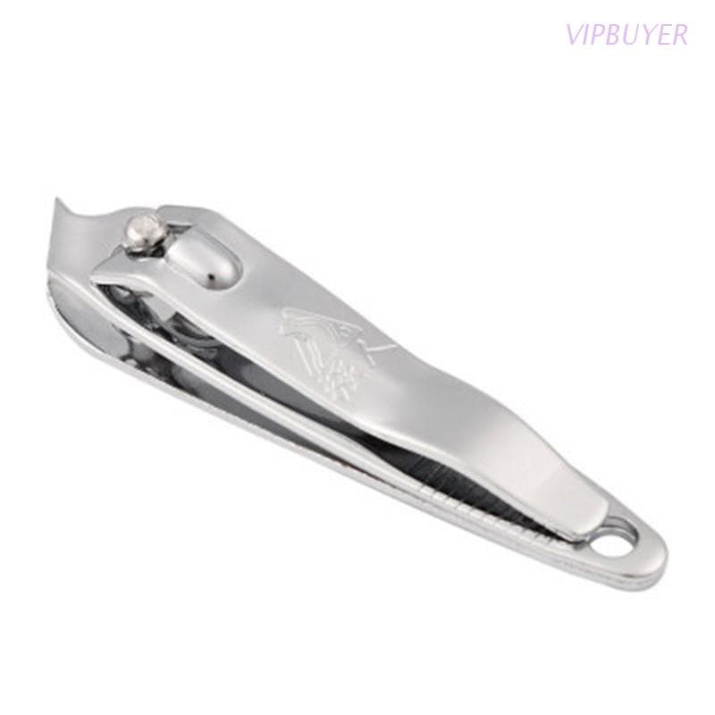 Vip 2 Peças Cortador Unha Aço Inoxidável Ponta Inclinado Para Manicure / Pedicure