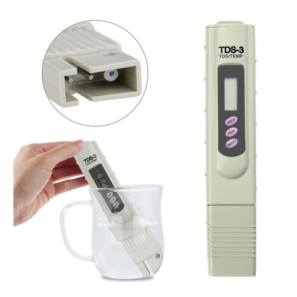 Medidor Ppm Tds Digital Hidroponia Condutividade Temperatura