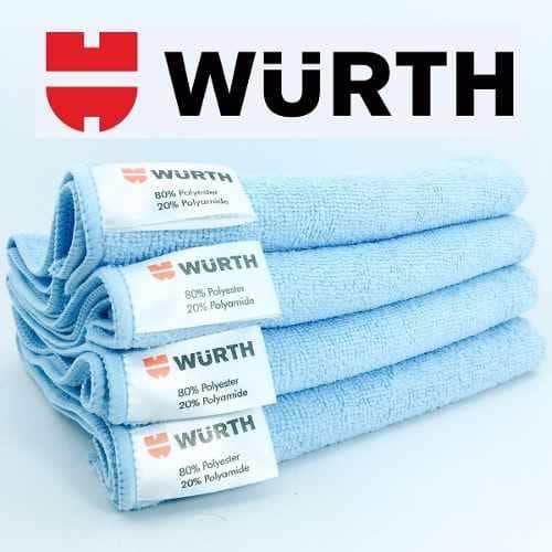 Limpeza Automotiva Toalha Pano Microfibra Original  40 X 40 Wurth
