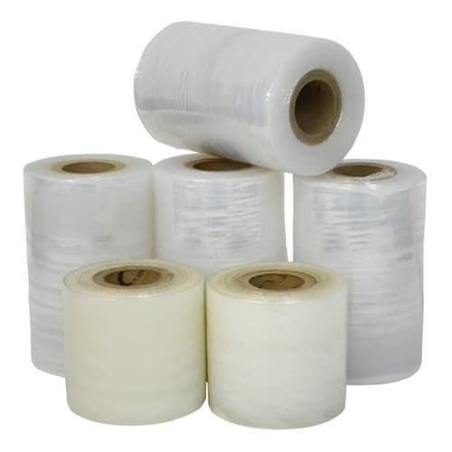 20 Rolos Filme Stretch 10 Cm Embala Tudo 150 Metros