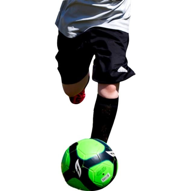 Kit 12 Pares de meião de futebol Infantil com pés 100% algodão
