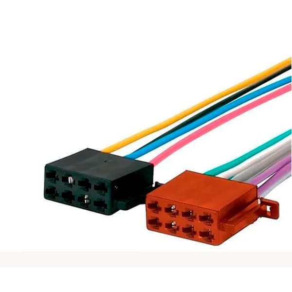 Chicote Adaptador Conector Tomada de radio Plug Fic 16 Vias Fêmea Universal