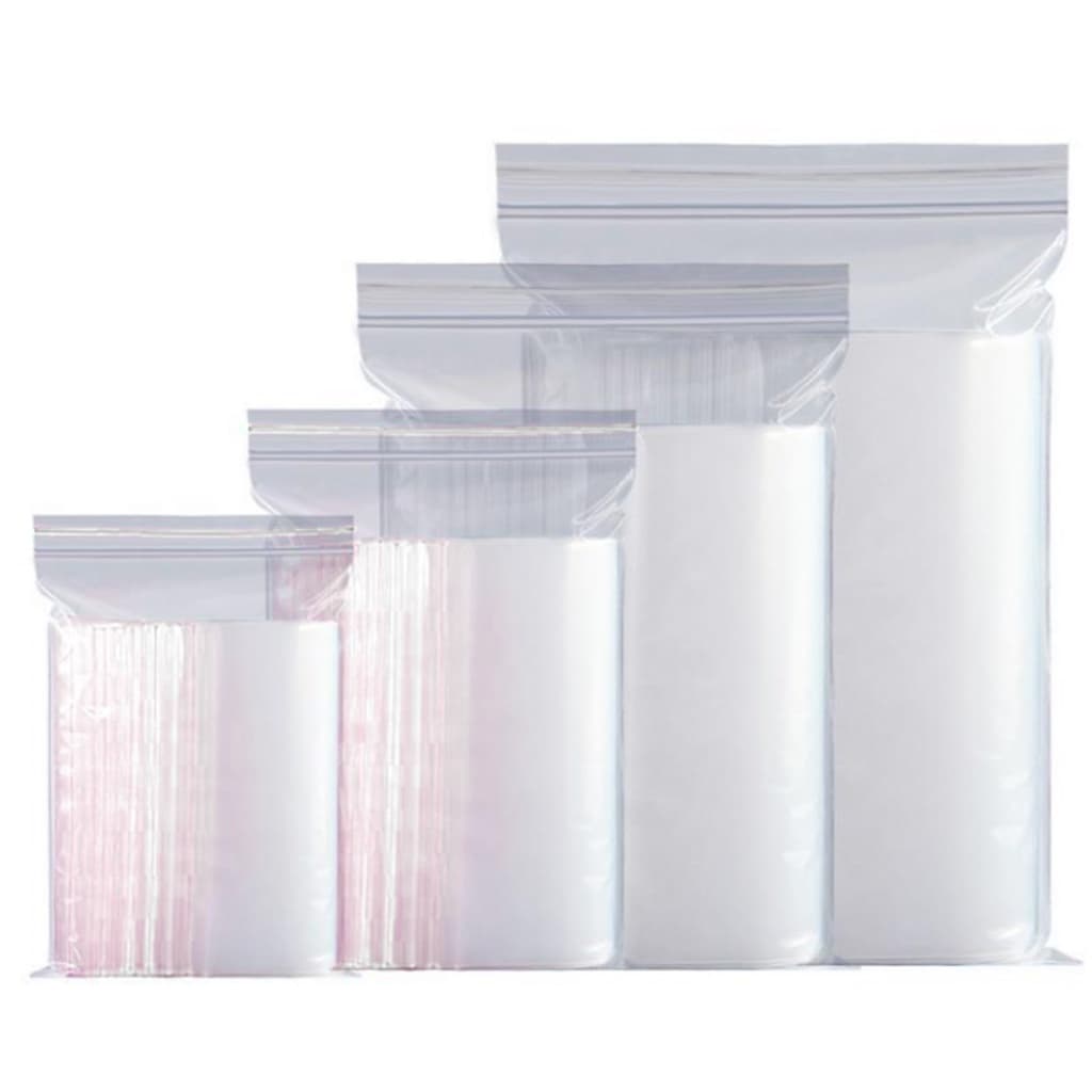 Saco Zip lock abre fecha 4x6cm kit 500pcs plastico embalagem
