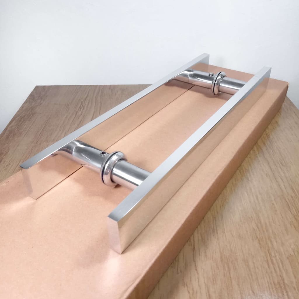 Puxador De Porta 30cm - Furação 20 Madeira/vidro/alumínio/portão