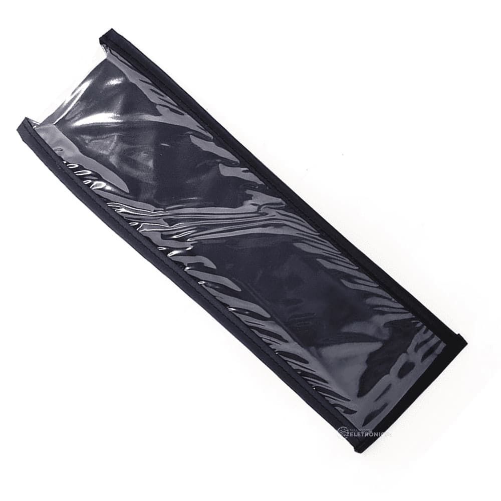 Capa Proteção Para Controle Remoto Tamanho Do Controle Até 27cm Universal Frente Transparente - CAP27CM