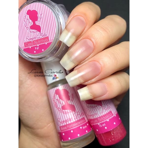 Trio do Poder - FORTALECEDORES DE UNHAS Base Fortalecedora, Cera Nutritiva e Sérum Bifásico