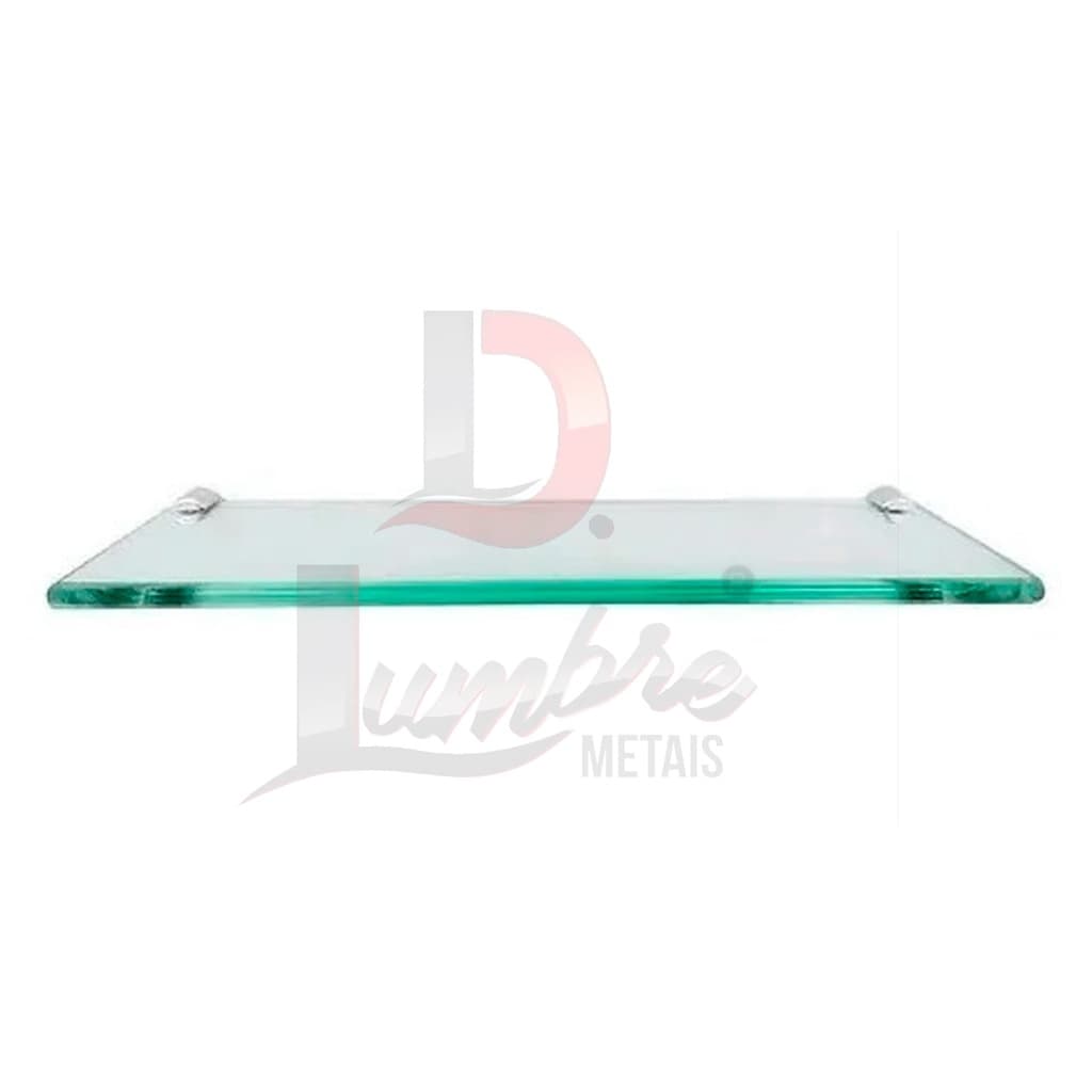Prateleira Reto (10x30cm) De Vidro Organizador De Box E Decoração De Ambiente