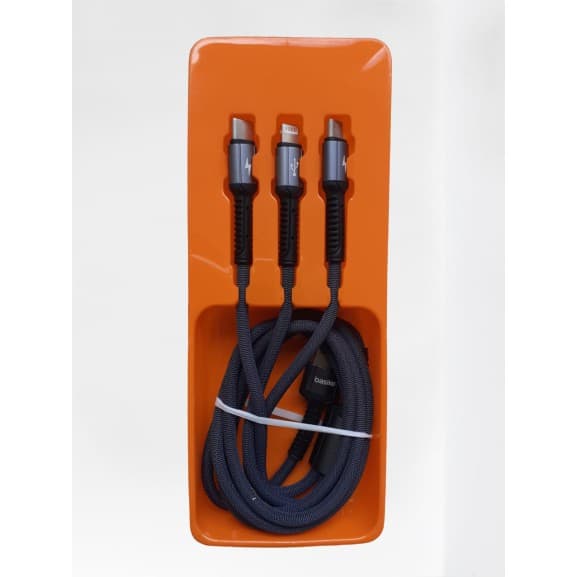 Usb Cabo De Dados Carregamento Rápido iPhone Android 3 Pinos
