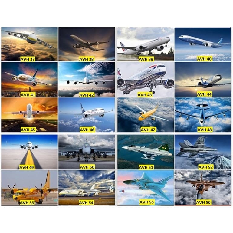 Placas quadros decoração tema avião de guerra helicóptero - tamanho 20 x 30