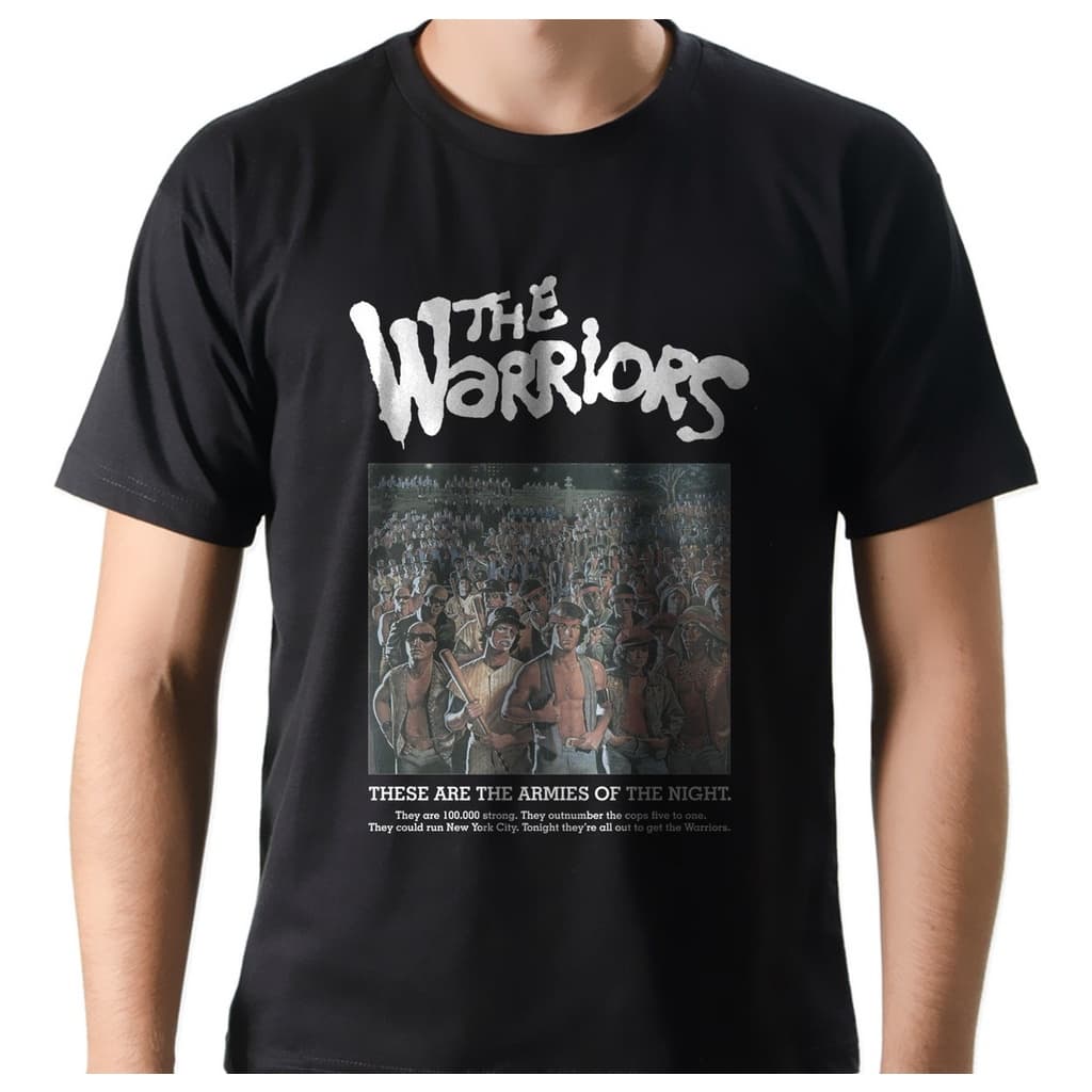Camiseta Camisa Cinema Filme The Warriors Anos 80 100% Algodão