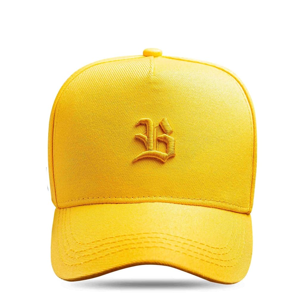 Boné Snapback Logo Basic All Yellow