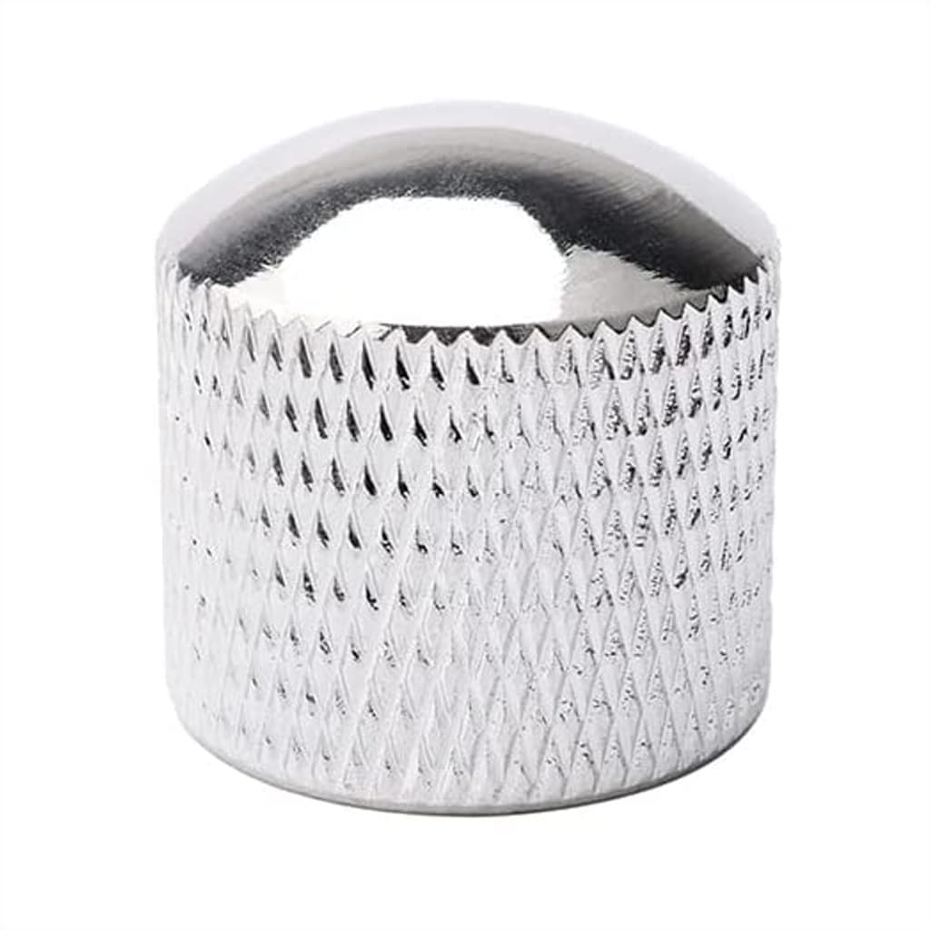 Knob Pressão Metal Cromado Guitarra Contra Baixo Strinberg
