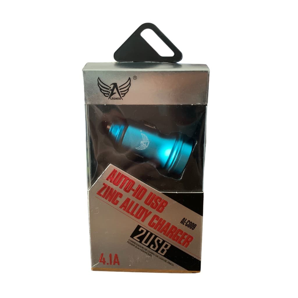 Carregador Veicular Altomex 2 entradas Usb 2.4 Rápido