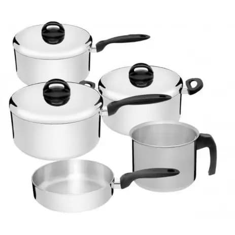 Kit de Panelas 3 Peças com Asa/Cabo +Brinde Frigideira 20cm + Canecão 14cm
