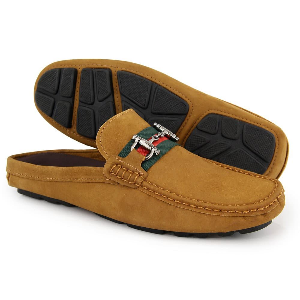 Mocassim mule babuche masculino 100% couro legítimo, promoção