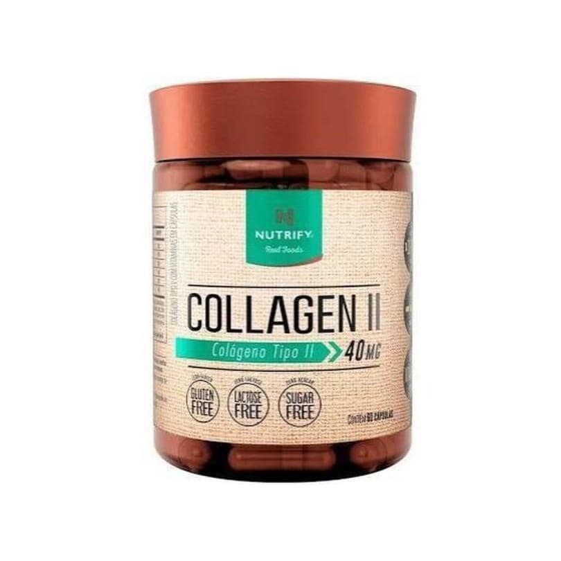 Collagen II 40mg Nutrify Tipo 2 Joint Triflex 60caps.
