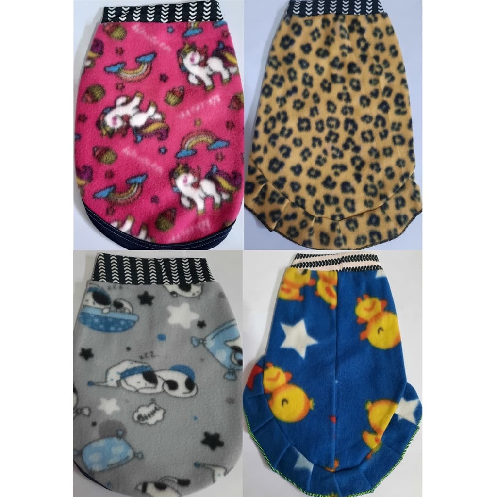Roupinha roupa para pet cachorro gato aveludado soft