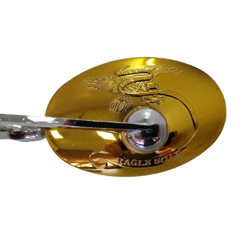 Espelho Retrovisor Custom  Mini Aguia Dourado Cafe Racer Bike Moto Cruise Retro