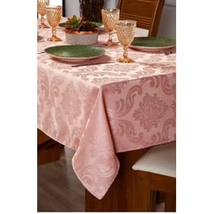 Cozinha Toalha De Mesa Jacquard 6 Lugares Decoração De Luxo