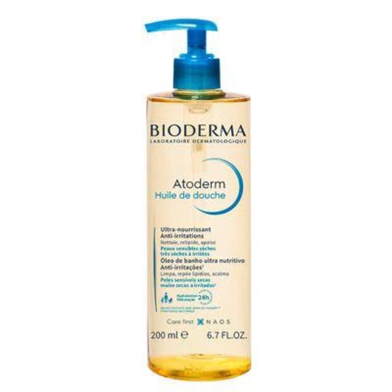 Bioderma Atoderm Óleo De Banho Huile De Douche Frasco 200ml