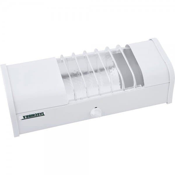 Luminária Compacta Branca 1 x E-27 TA 6 Taschibra - Iluminação Eficiente