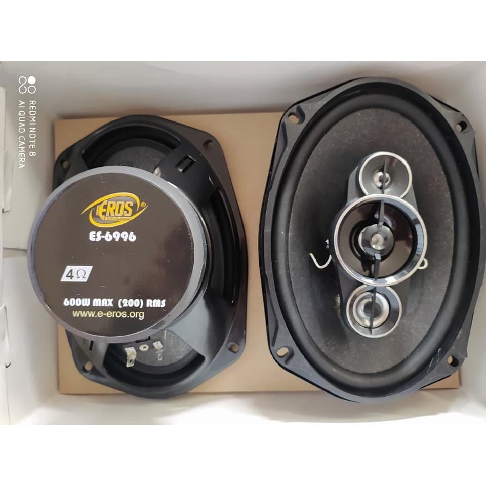 Alto Falante 6x9 Eros 6996 200w MODELO NOVO 2021 Nao É Pioneer MTX SNAKE ZETTA EVOK