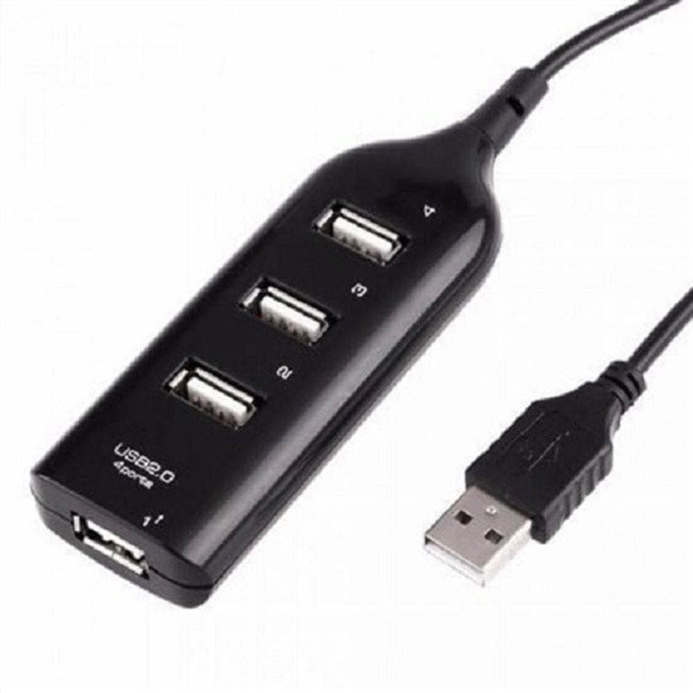 HUB HIGH SPEED = CARREGADOR CONVERSOR USB 4 PORTAS HUB EXTENSOR NOVO