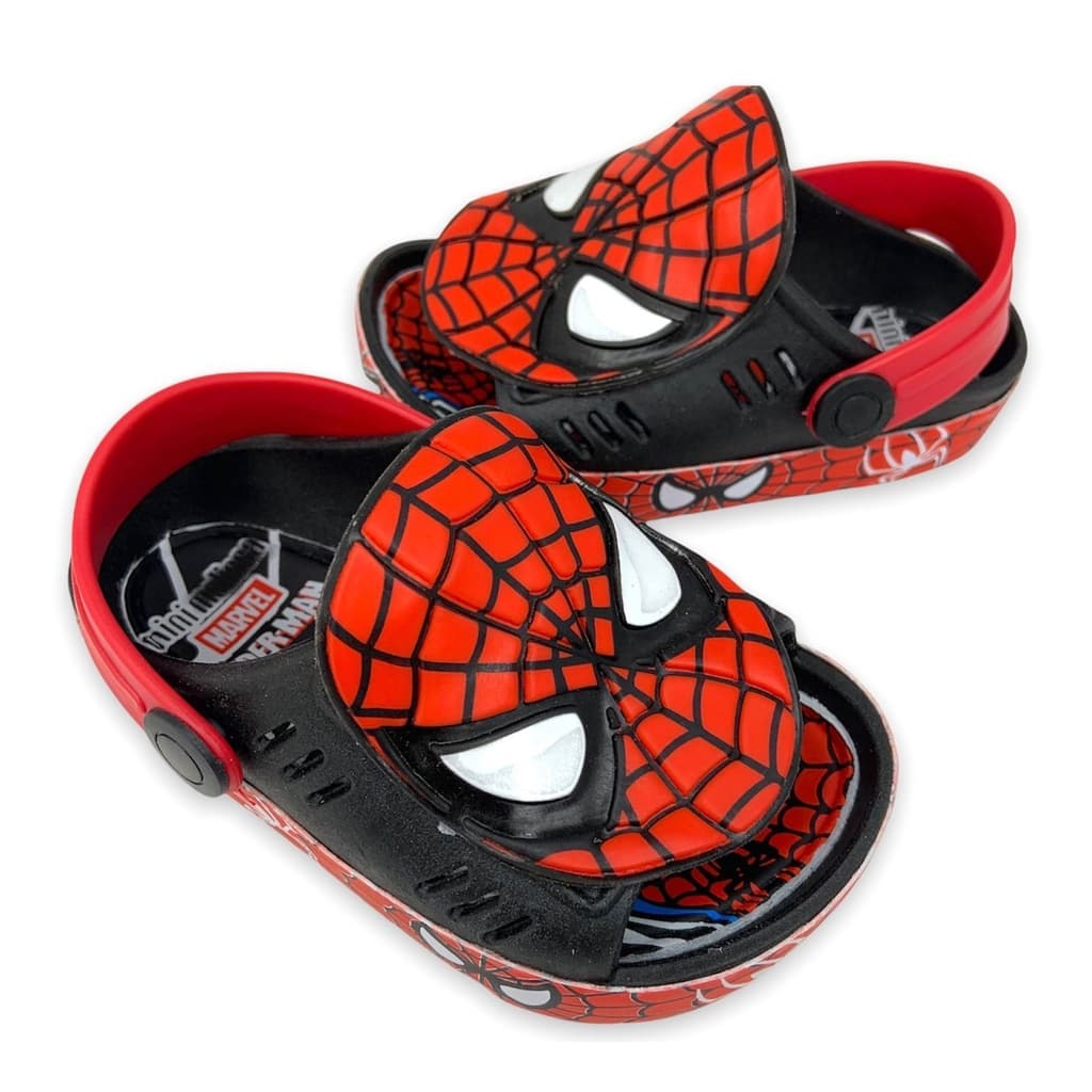 Sandalia Homem Aranha Masculino menino babuche menino infantil chinelo homem aranha