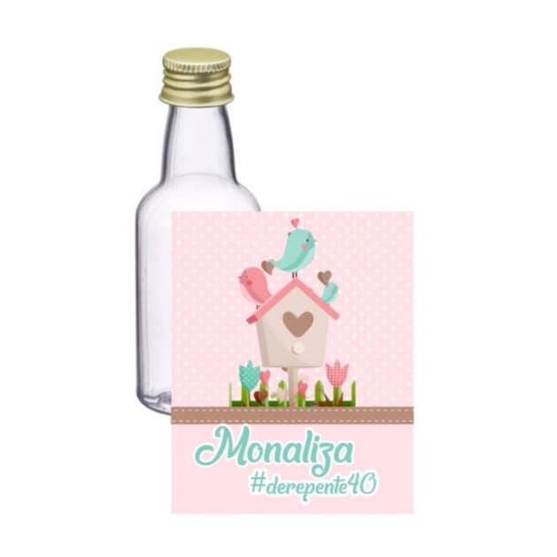 Rótulos Adesivos para Garrafinha 50 ml - Personalizados