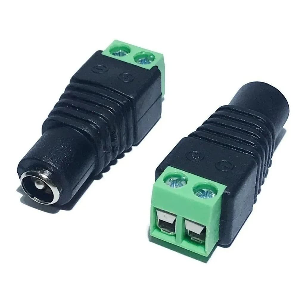 Conector P4 Femea P/ Cftv Camera Borne