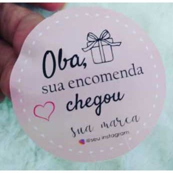 250 adesivos tamanho 3x3 personalizado em vinil a prova d'água