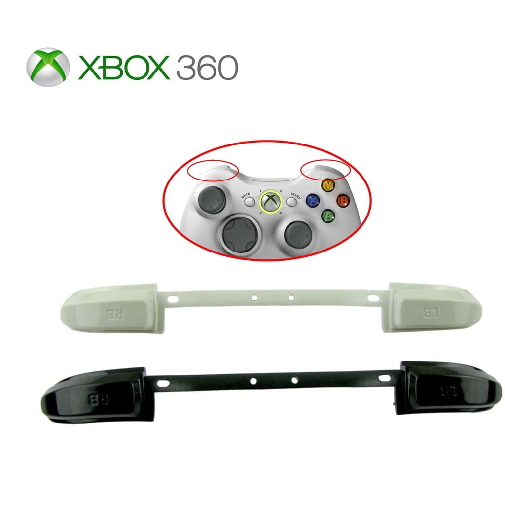 Botões LB RB para controle de XBOX 360