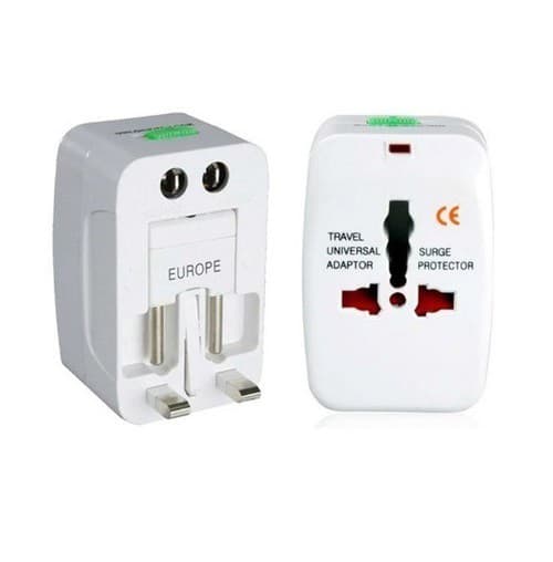 Adaptador Universal Tomada Padrão Internacional Eua Europa