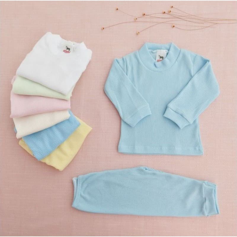 Conjunto Básico Para Bebê Recém Nascido Rayon Enxoval Barato Mijão / Pagão