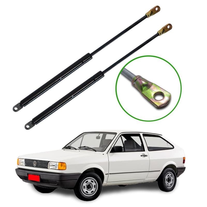 Par Amortecedor Porta Malas Tampa Traseira Volkswagen Gol Quadrado 1980 A 1994