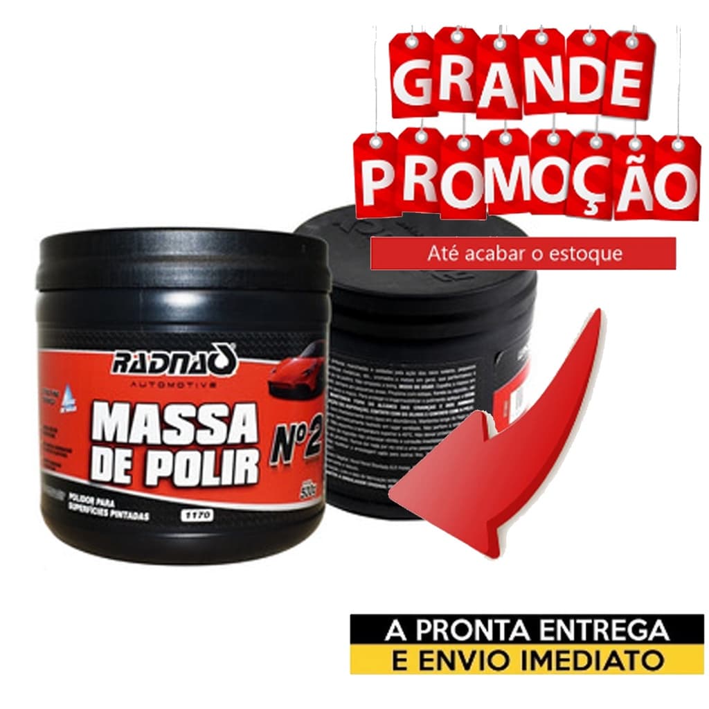 Massa Para Polir N2 Tira Riscos Da Brilho Tira Manchas