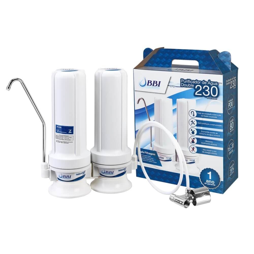 Filtro Purificador de Água BBI Double - PD230BR Branco