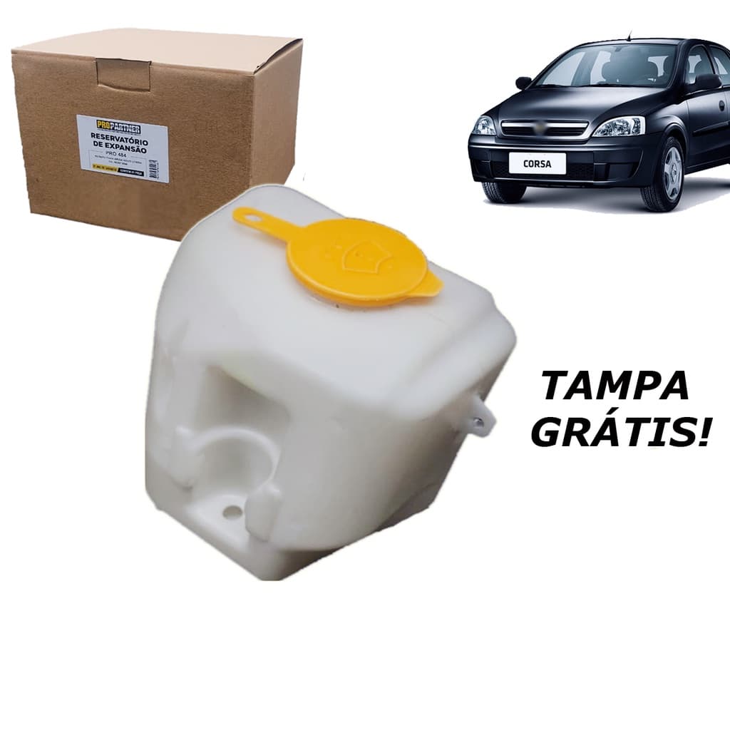 Reservatorio Agua Limpador Para-Brisa GM Novo Corsa / Montana 2002 à 2011 Com Tampa Qualidade Original 9114661