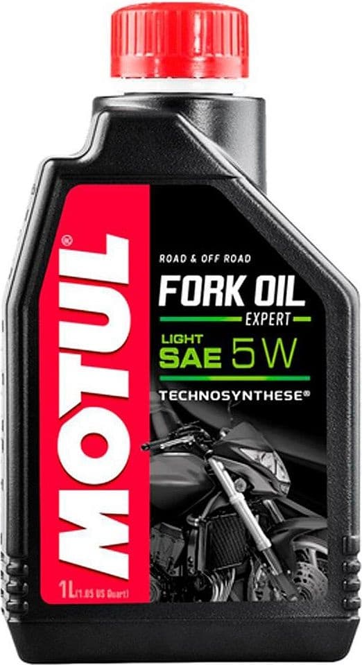 FLUIDO HIDRÁULICO GARFO BENGALA MOTUL FORK OIL EXPERT LIGHT 5W SEMISSINTÉTICO 1L