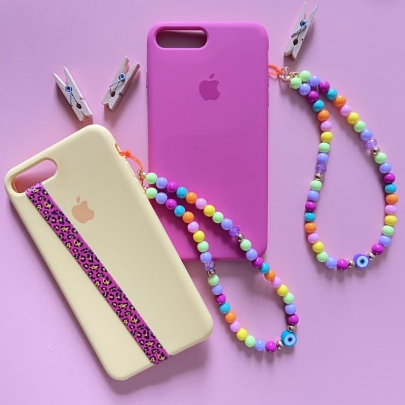 Cordinha de celular de miçangas  - Phone Strap