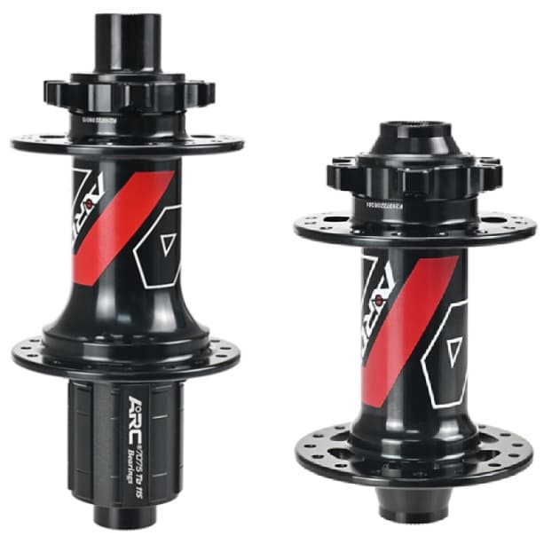 Par Cubos ARC Boost MT009 148x12 110x15 Micro Spline / XD / Shimano HG Rolamento Leve Barulhento