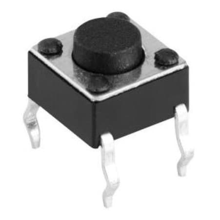 Kit 100 Peças - Chave Tactil 6x6x4,3mm 4t 180g