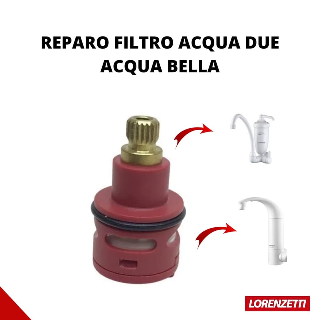 Reparo Torneira Com Filtro Acqua Due Acqua Bella Lorenzetti Original