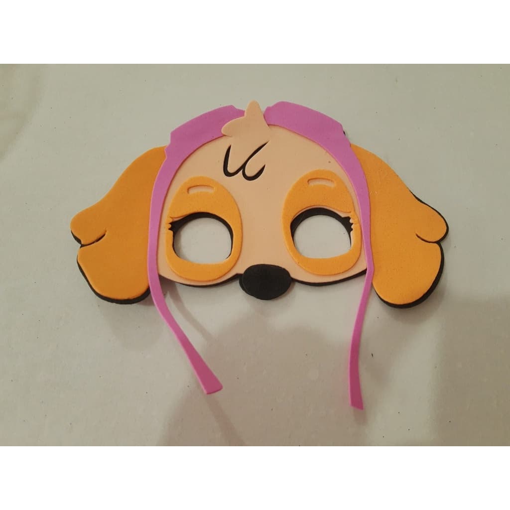 Kit com 4 Máscaras em EVA – Fantasia, Escola e Artesanato | Lojão do EVA
